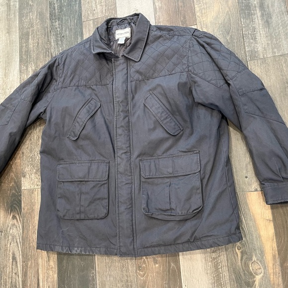 Boulder Creek Trading Co. Mens Gray Utility Chore Barn Jacket 2XL Gray Coat - Picture 4 of 9